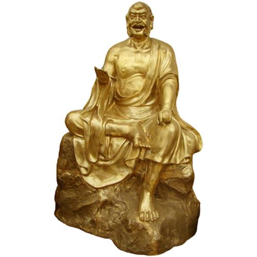 铜佛像生产厂家之十八罗汉雕塑